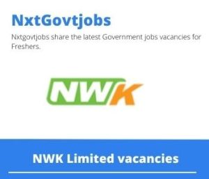 NWK Compliance Officer Vacancies in Lichtenburg – Deadline 23 Jun 2023
