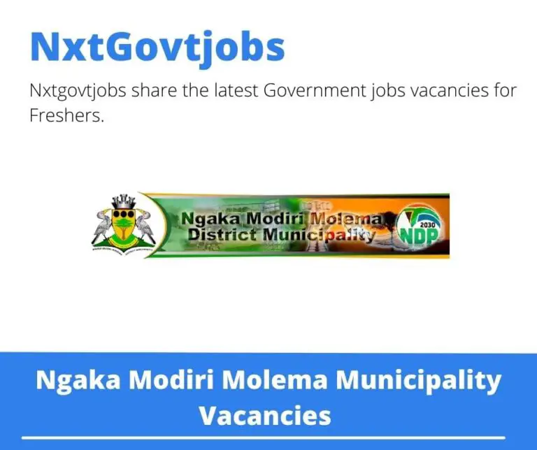 Ngaka Modiri Molema Municipality Municipal Manager Vacancies in Mahikeng 2023