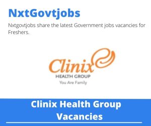 Clinix Health Group Maintenance Assistant Vacancies in Mafikeng 2023