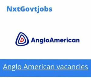 Anglo American Operational Risk Practitioner Vacancies in Rustenburg 2023