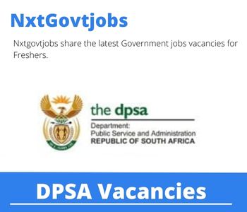 DPSA Security Officer Vacancies in Mmabatho 2024