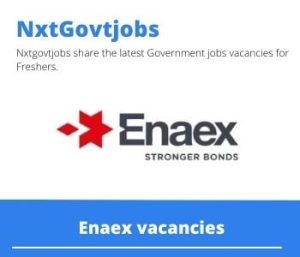 Enaex Ops Chargehand Vacancies in Rustenburg 2023