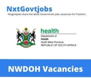 Department of Health Professional Nurse Vacancies – Deadline 21 Apr 2023
