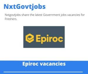 Epiroc Assembler Vacancies in Rustenburg – Deadline 20 Aug 2023