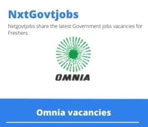 Omnia Lab Technician Vacancies in Rustenburg- Deadline 28 Apr 2023
