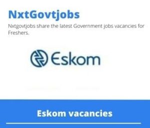 Eskom Technical Official Vacancies in Brits – Deadline 25 Jul 2023