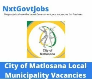 City of Matlosana Municipality Director Local Economic Development Vacancies in Klerksdorp – Deadline 21 Aug 2023